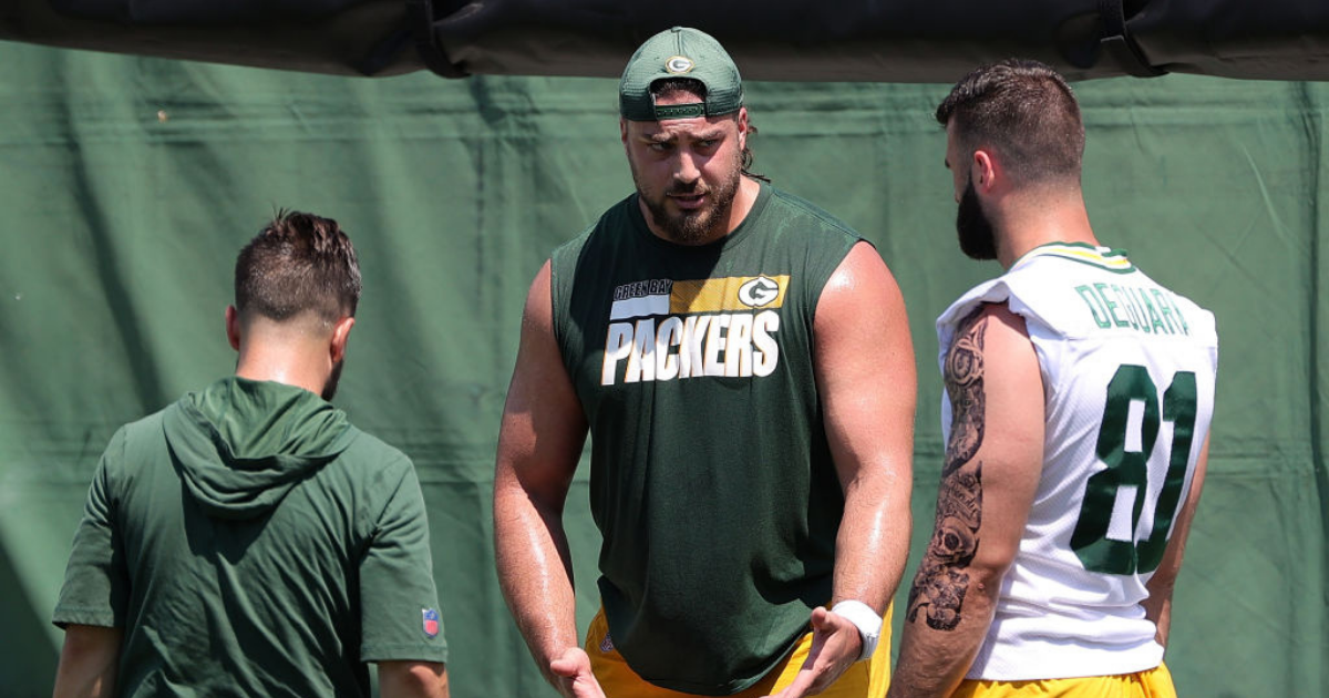 David Bakhtiari says Aaron Rodgers drama with Packers 'good TV'