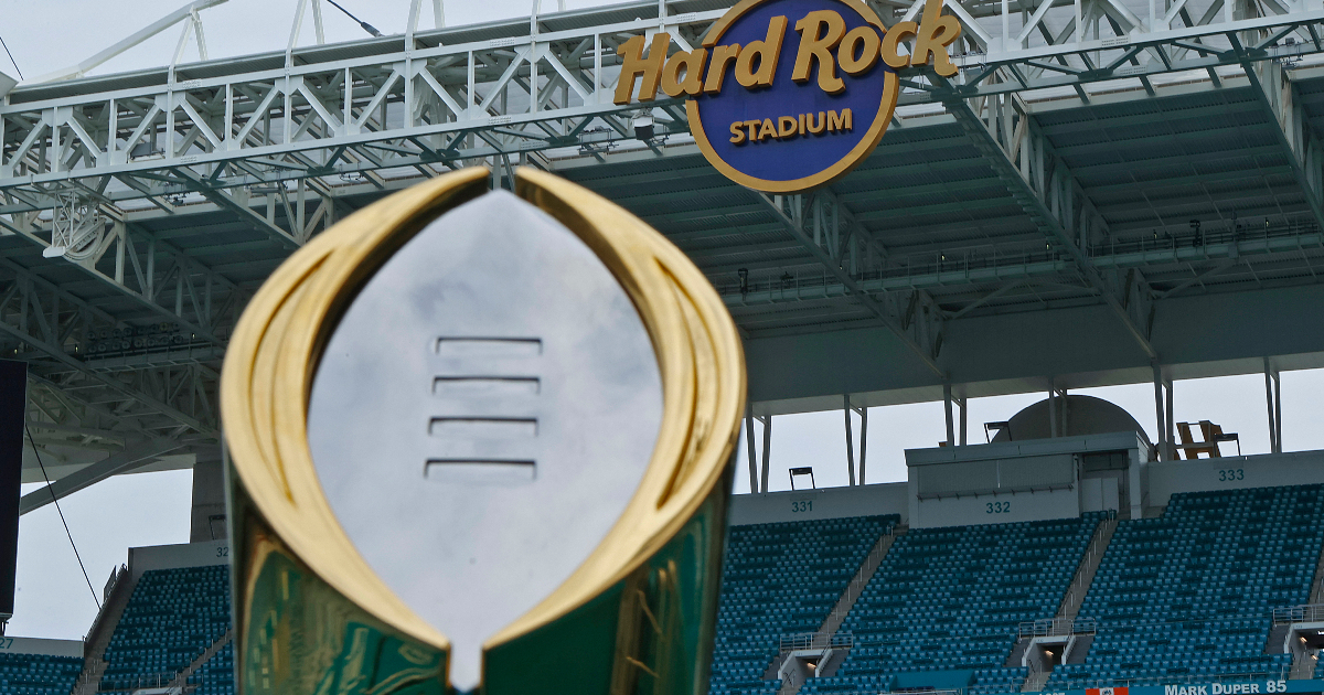 Hard Rock Stadium to host 2026 CFB National Championship Game