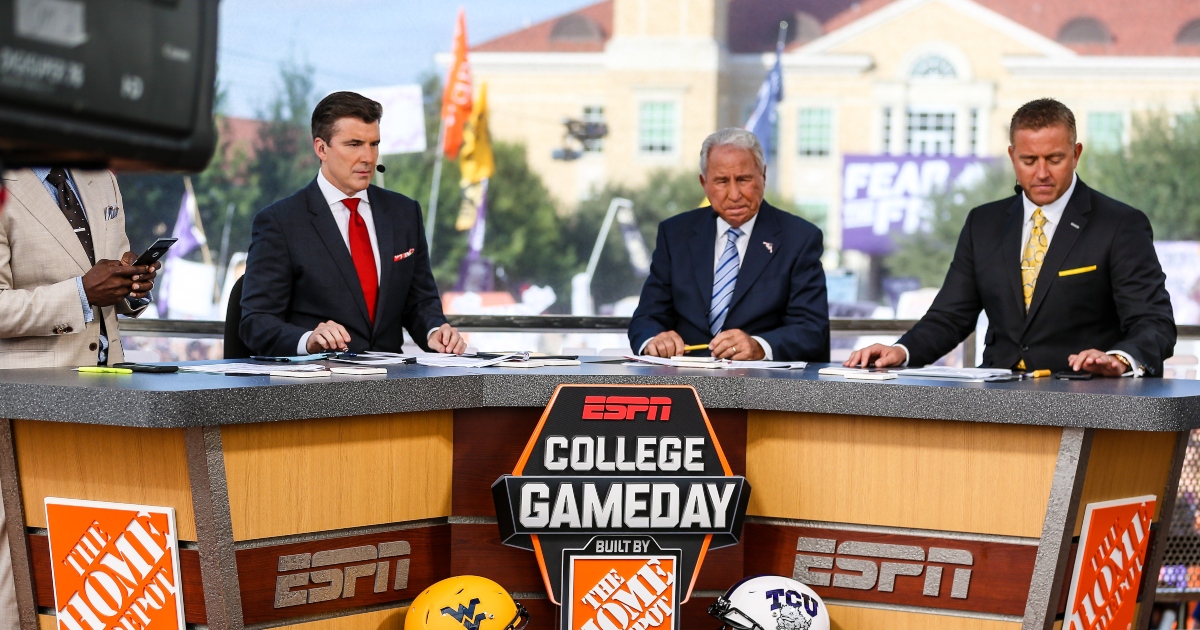 Personalities Pull Up for ESPN's College GameDay Built by The Home