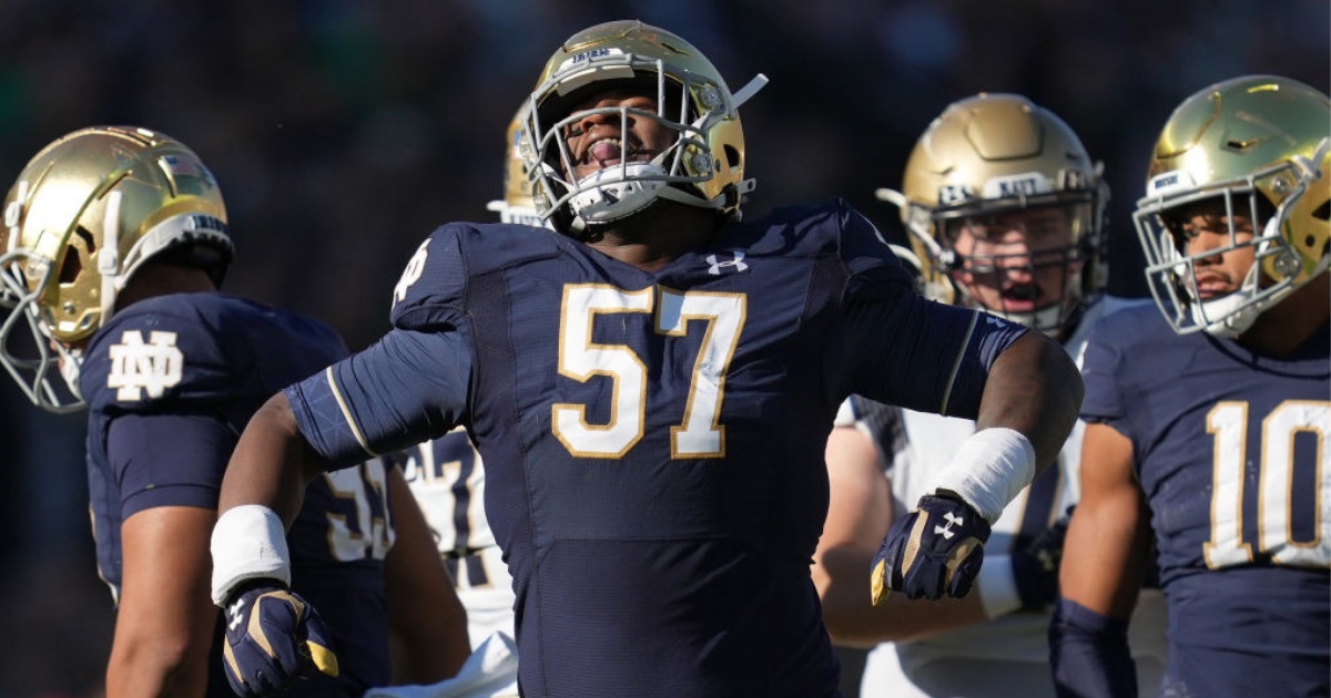 Three Notre Dame football players announce NFL Draft declarations