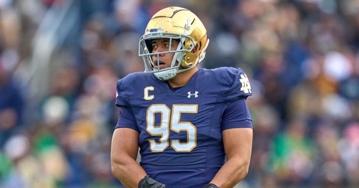 Former Notre Dame defensive lineman joins LSU coaching staff