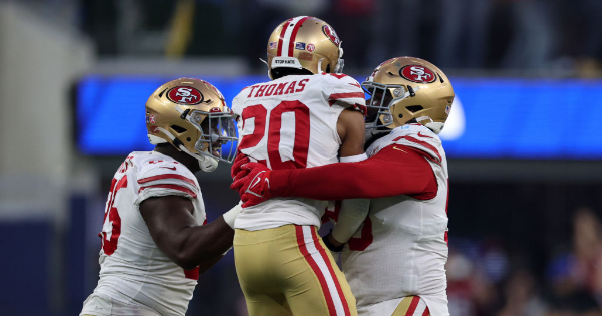 San Francisco 49ers playoff berth Los Angeles Rams 