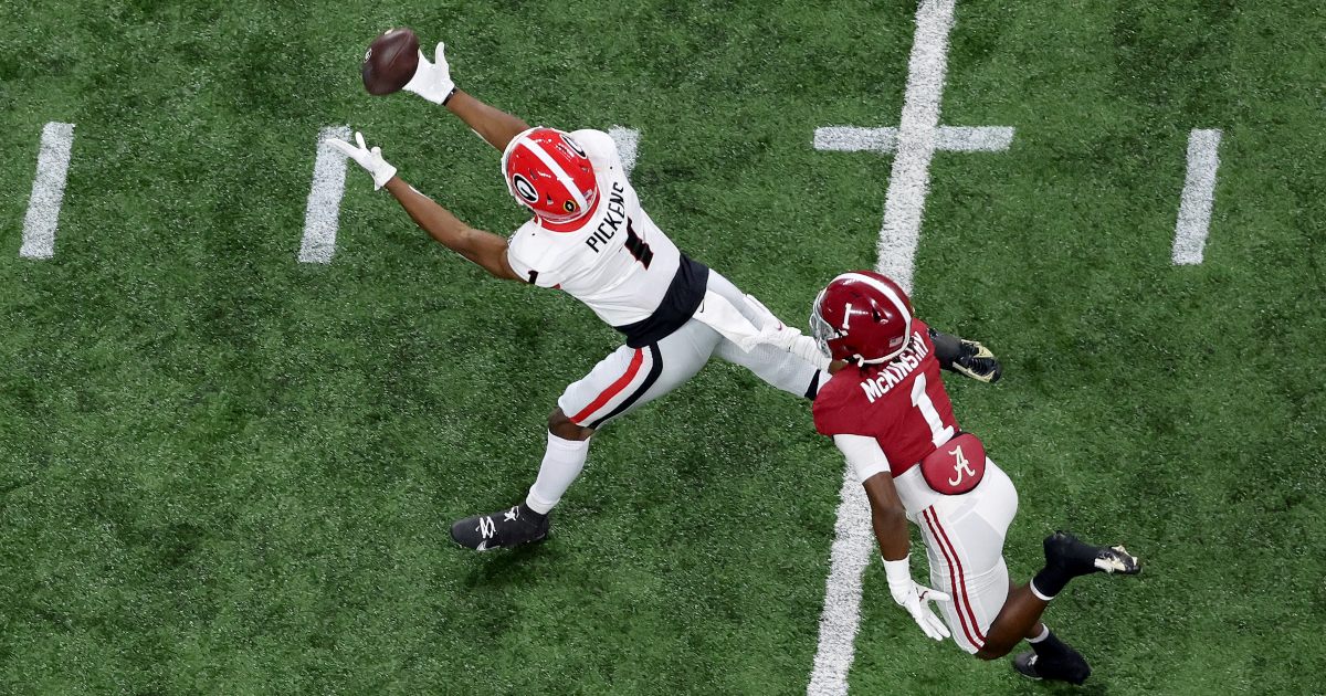 Georgia wide receiver Georgie Pickens announce intentions for 2022 season -  On3