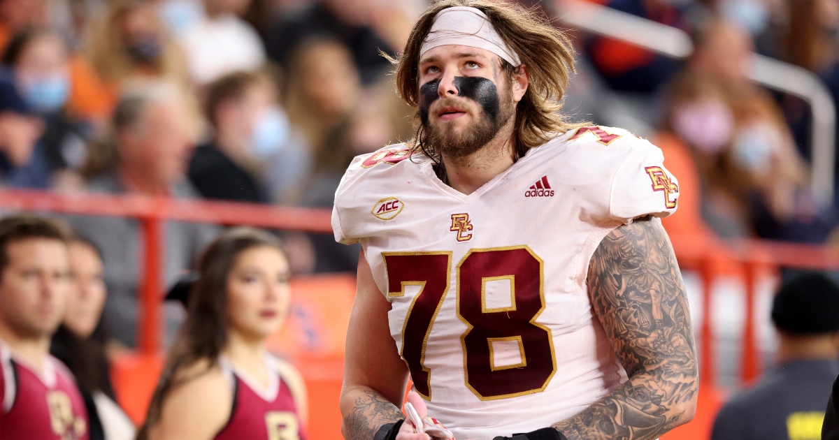 Boston College offensive lineman Tyler Vrabel's 2022 plans revealed