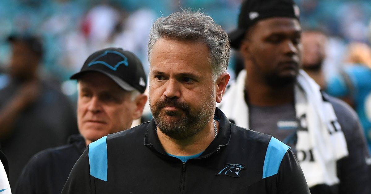 Panthers coach Matt Rhule on hot seat in third NFL season