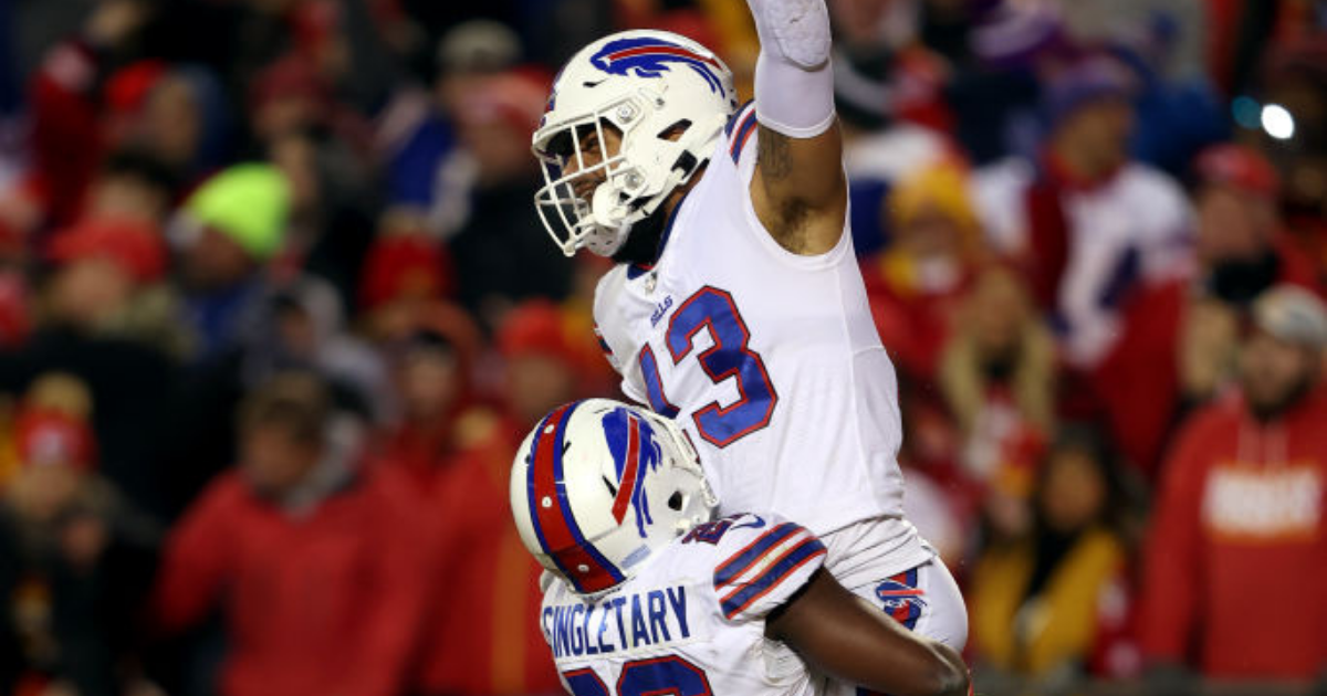 The story behind the Bills' red helmets - NBC Sports