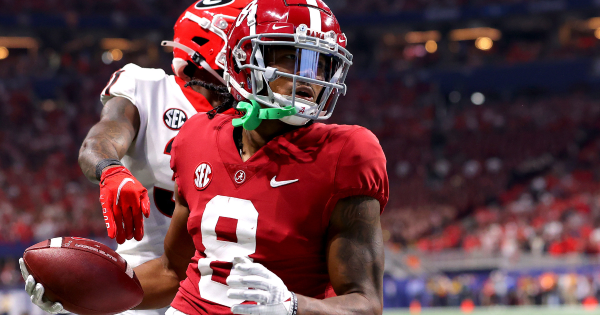 Alabama wide receiver John Metchie would love to reunite with Mac