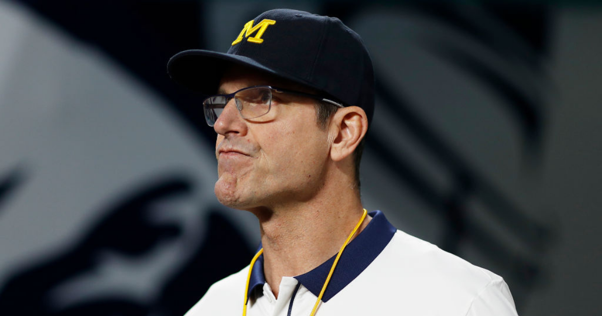 Michigan's Jim Harbaugh might want to think again about bolting