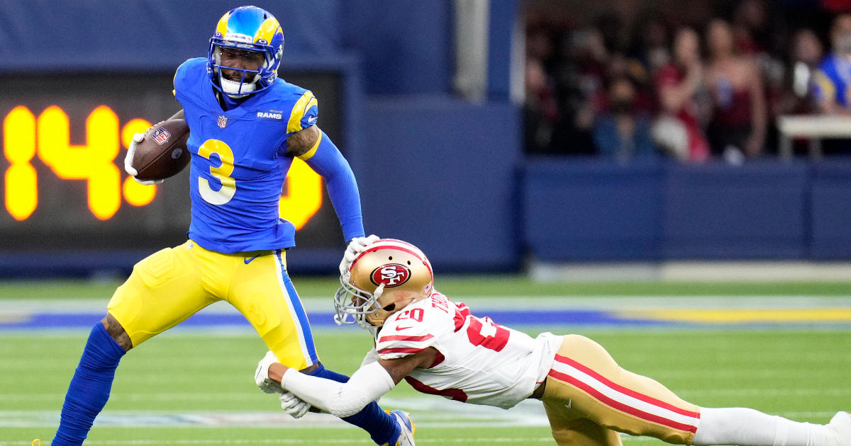 Odell Beckham consoles 49ers' Deebo Samuel after Rams win