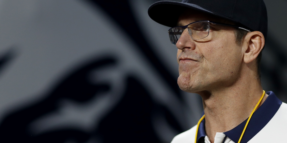 Paul Finebaum puts Jim Harbaugh on blast after failed Vikings interview
