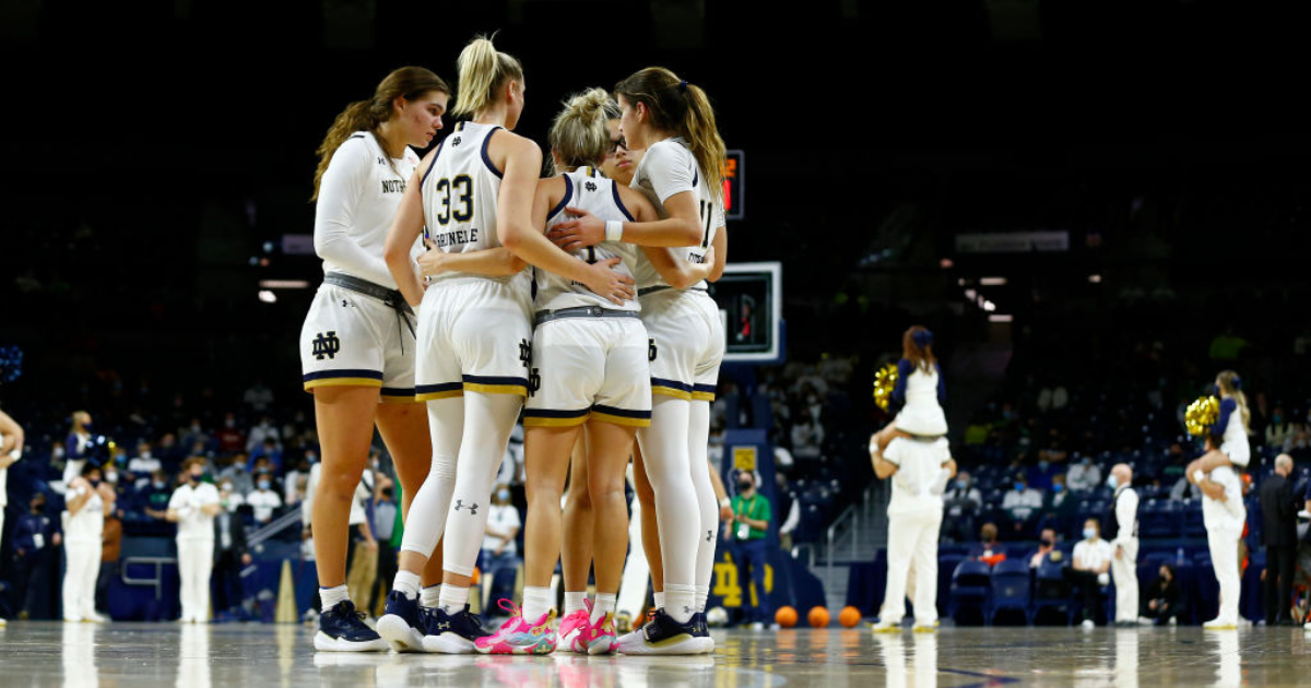 Notre Dame Women S Basketball Scholarship Chart May 2022