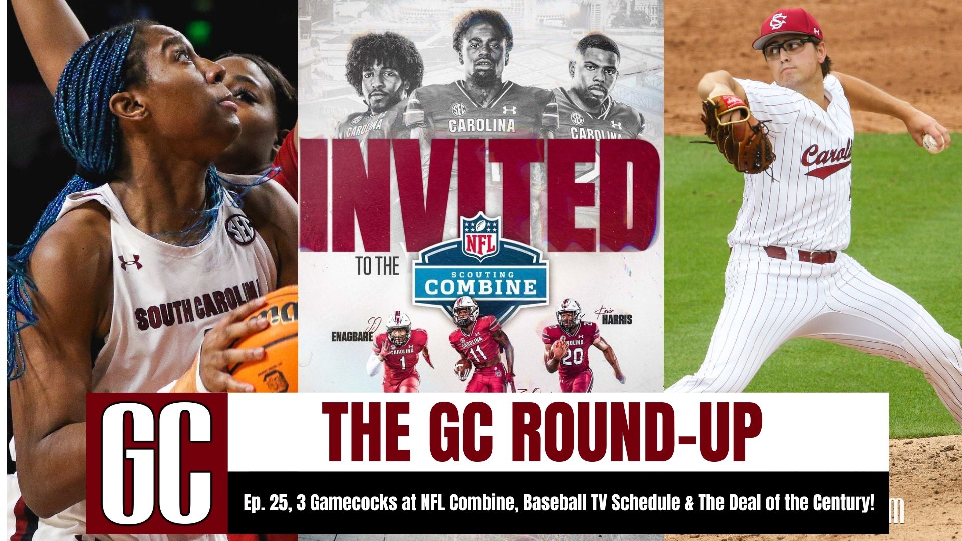 GC RoundUp Ep. 25, Gamecocks in NFL Combine, Baseball TV Schedule & More on Gamecock Athletics
