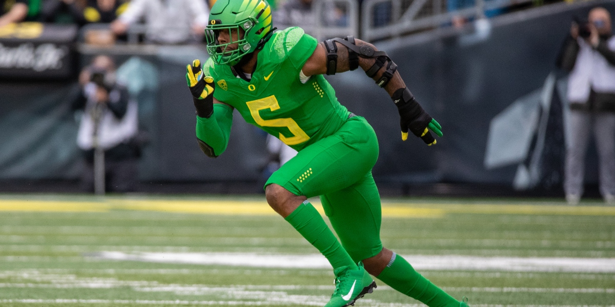 Oregon Ducks product Kayvon Thibodeaux hopes to run up sacks for