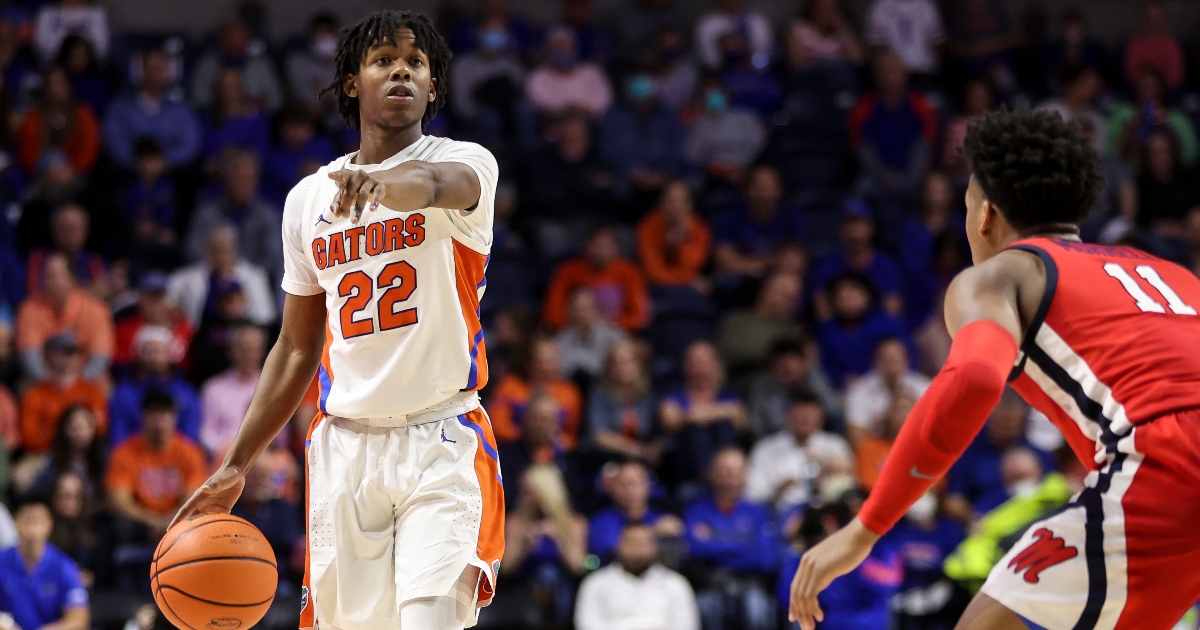 Florida guard Tyree Appleby exits KentuckyFlorida game early with