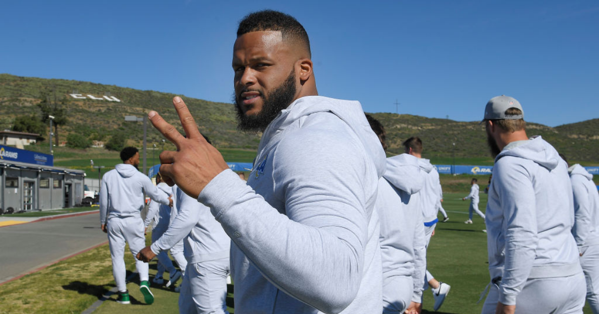 Aaron Donald may retire if Rams win Super Bowl LVI, per report 