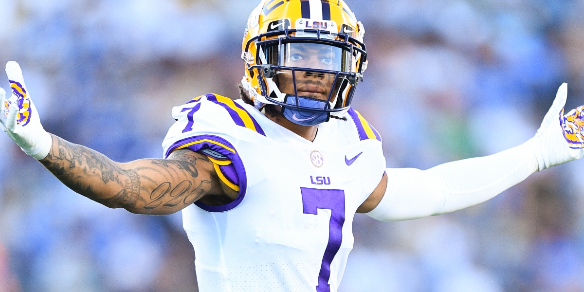 New NFL Mock Draft has Falcons Taking LSU CB Derek Stingley Jr