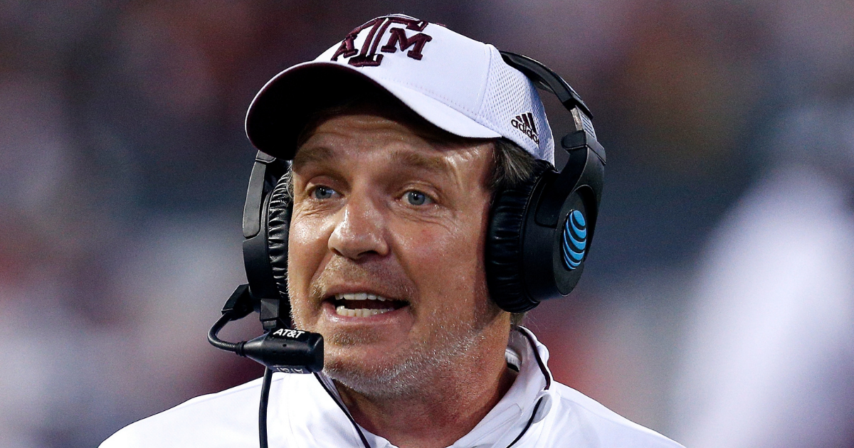 Jimbo Fisher talks fast: Watch closed captioning try to keep up 