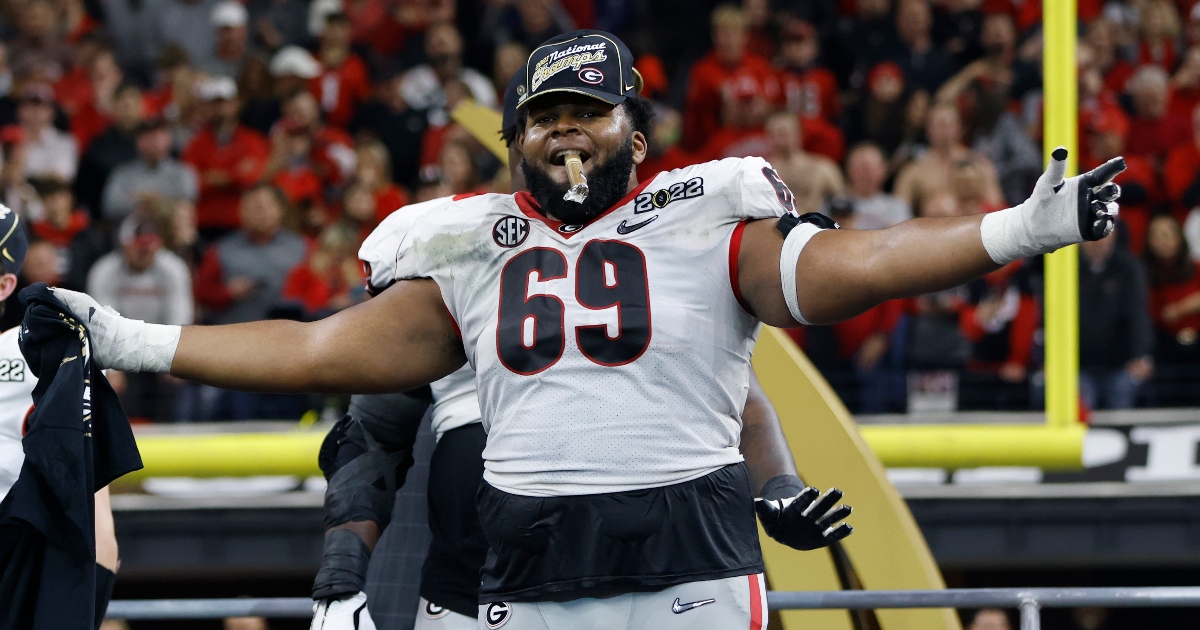 Los Angeles Chargers select Georgia offensive lineman Jamaree