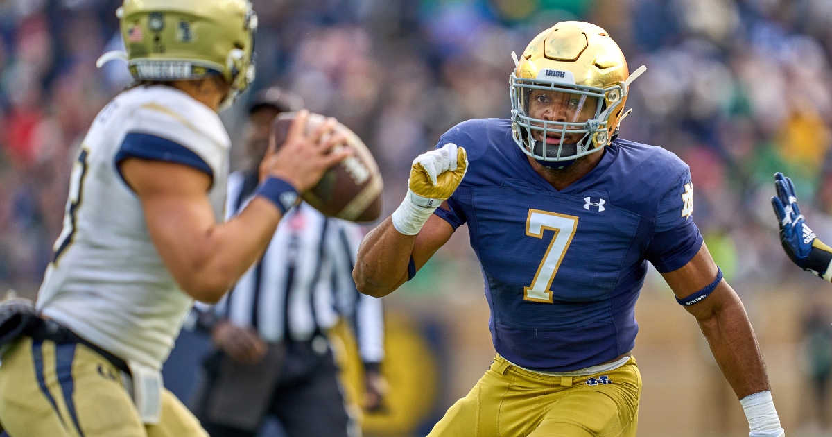 Notre Dame reveals green Shamrock Series uniforms - NBC Sports