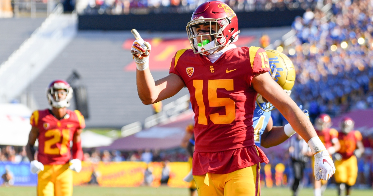 USC's Drake London Named To Pro Football Focus All-American First