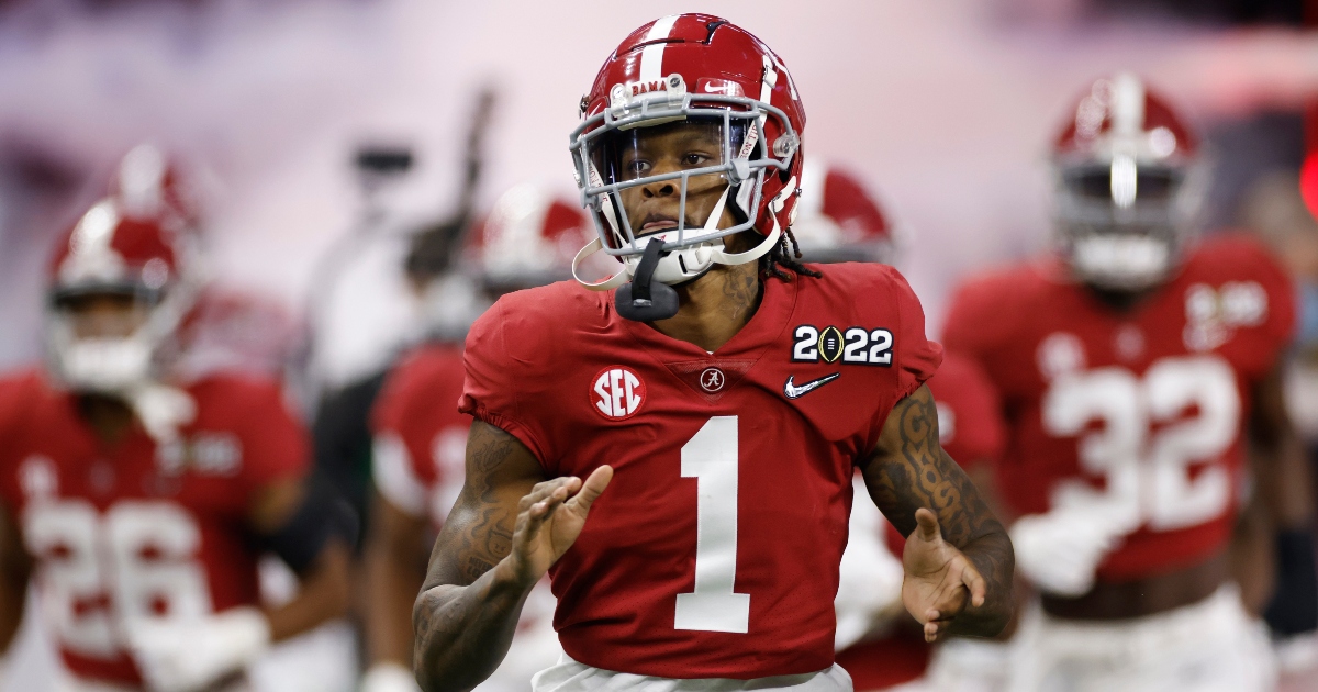 Mel Kiper Jr. says Alabama wins CFP title if Jameson Williams