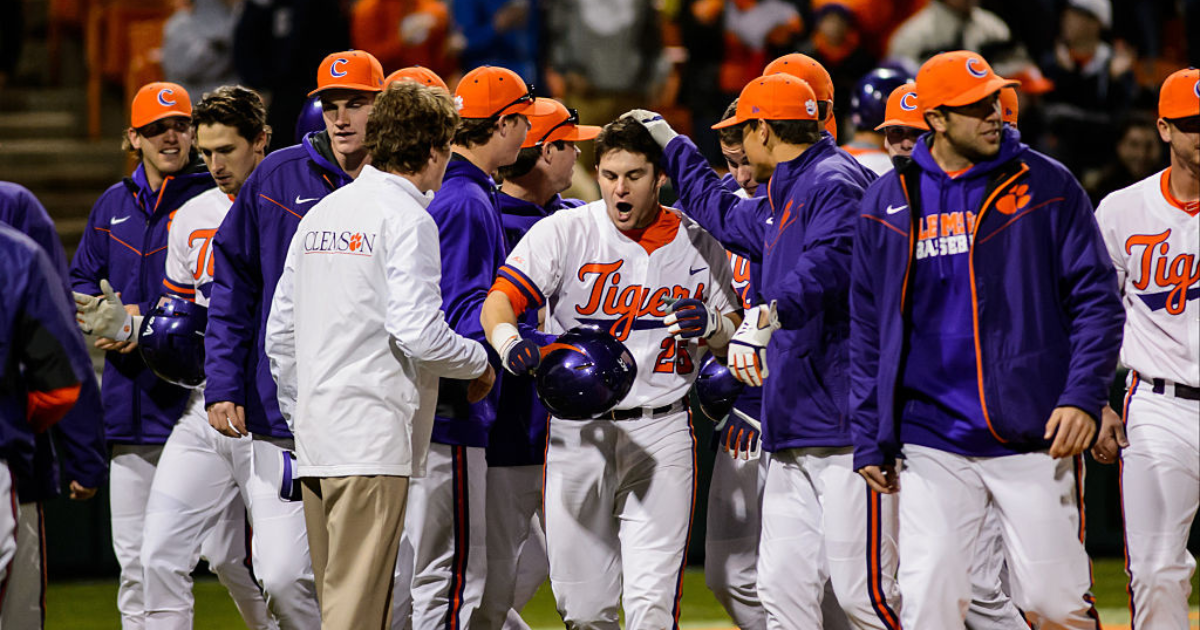 Clemson baseball Tigers schedule with Hartford changed due to weather