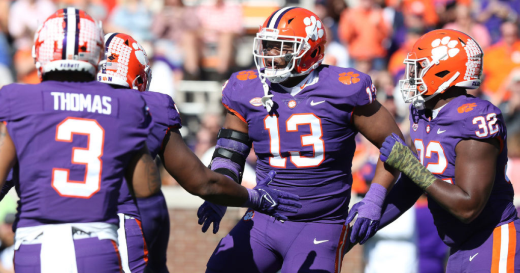 Tyler Davis-Clemson-football