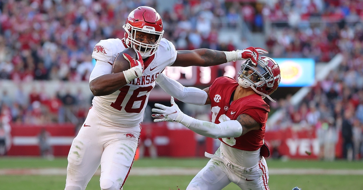 Titans Select Arkansas WR Treylon Burks in the First Round of the