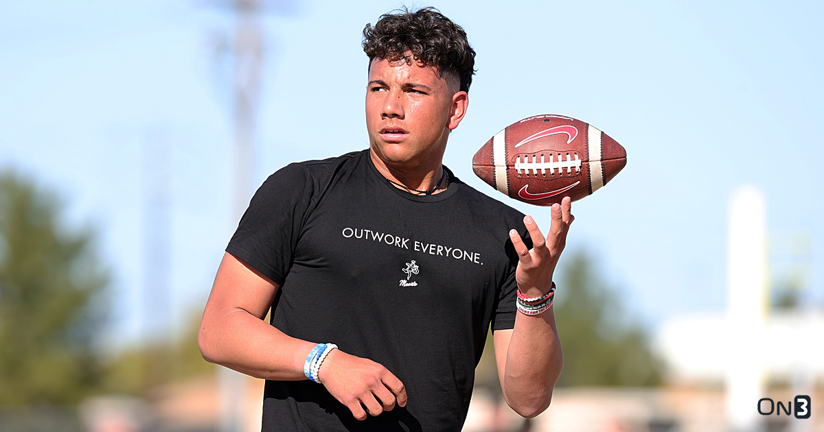 2024 No. 2 QB Dylan Raiola Focusing His Attention On Select Programs - On3