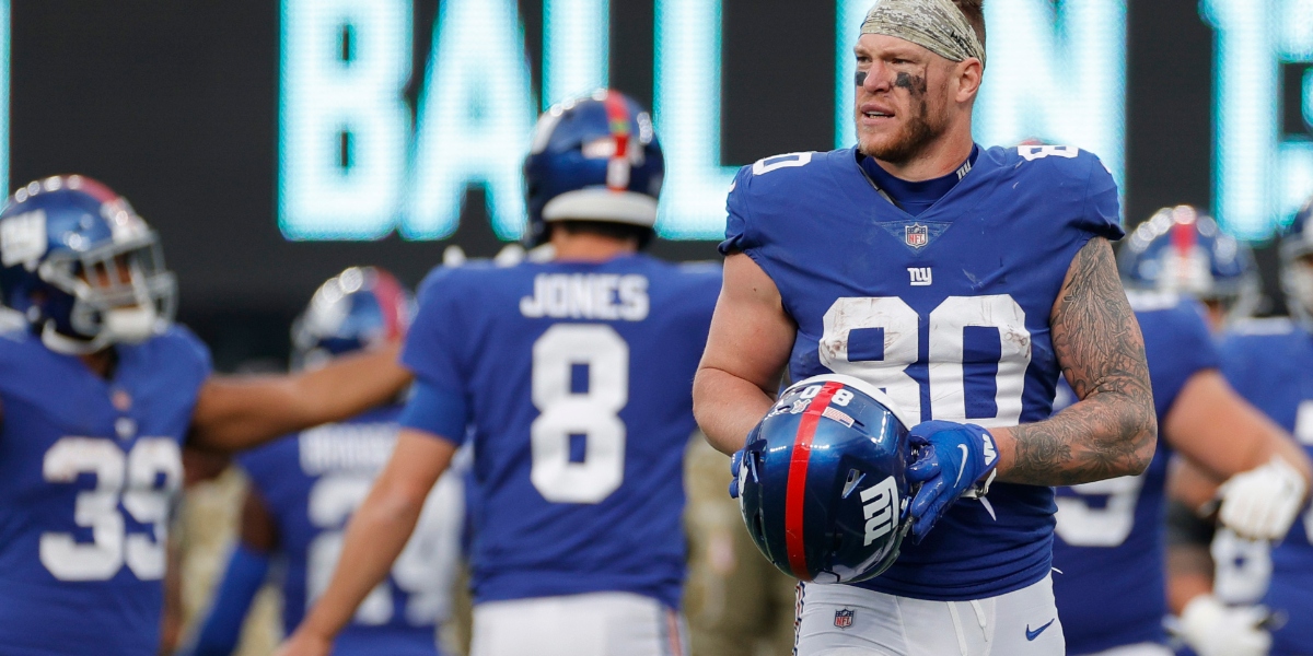 Giants releasing Kyle Rudolph in start of salary cap cuts