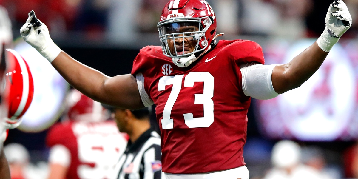 Why Alabama's Evan Neal isn't participating in NFL Combine drills