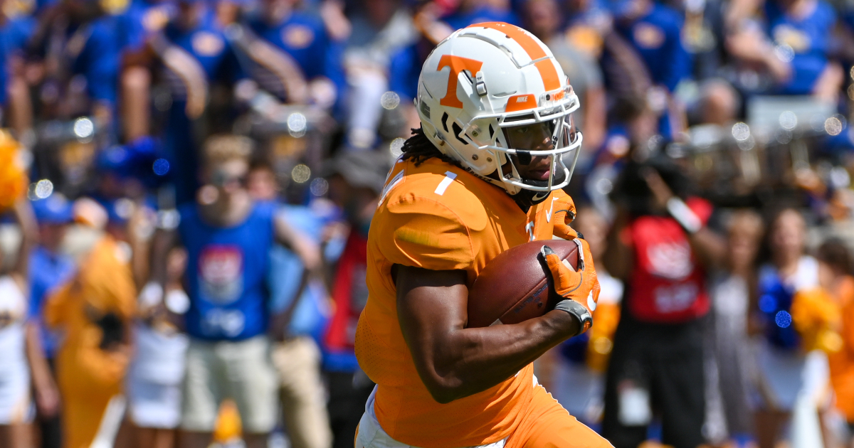 NFL Draft stock report: Tennessee wide receiver Velus Jones Jr.