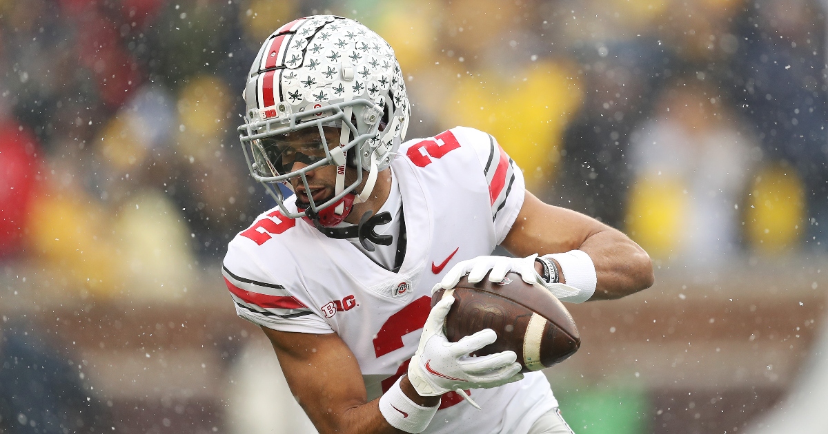 Ohio State WR Chris Olave runs 4.26 40-yard dash