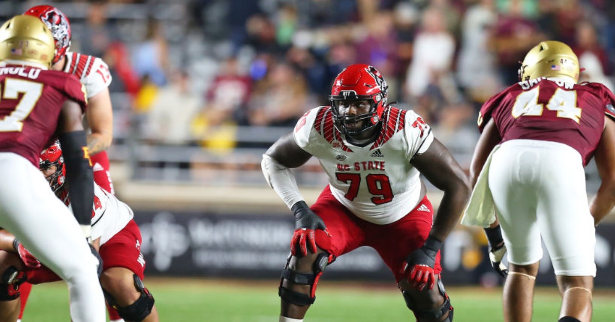 Jaguars show interest in N.C. State OT Ikem Ekwonu at NFL Combine