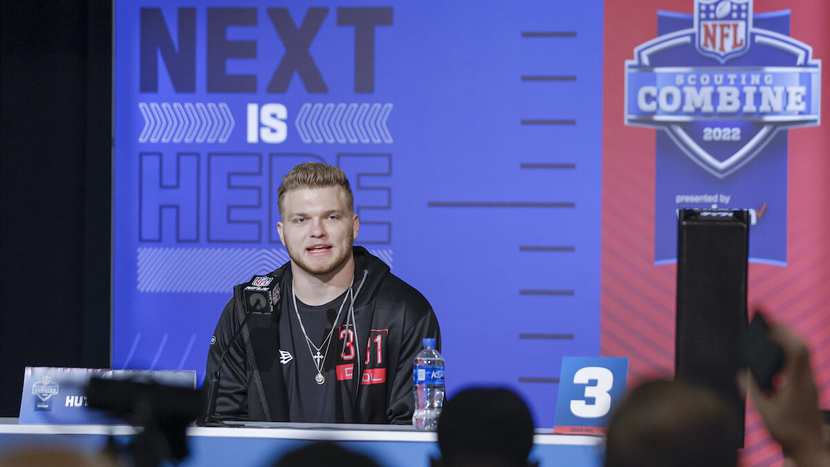 Aidan Hutchinson & David Ojabo have impressive NFL Combine performances -  Maize n Brew