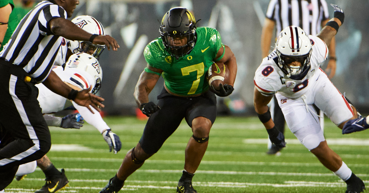 Results for former Oregon running back CJ Verdell at NFL Combine - On3