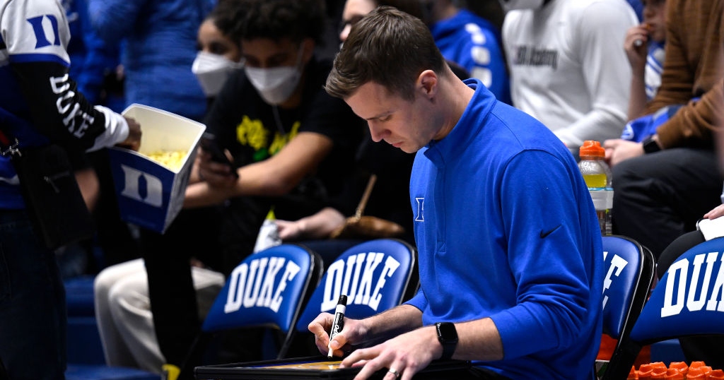 Jon Scheyer comments on pregame ceremony for Coach K - On3