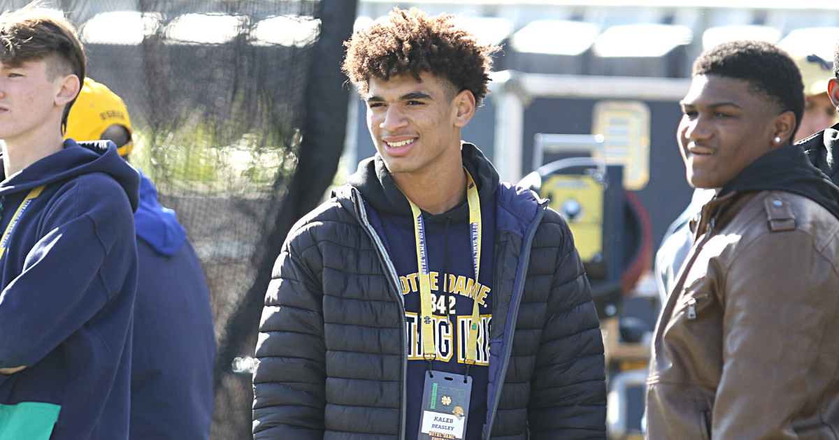 Notre Dame to host one of the nation’s best prospects in the 2024 class