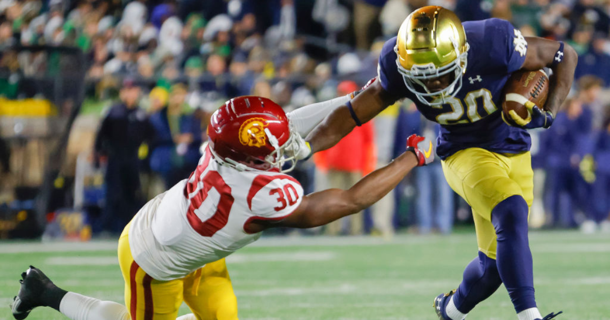 Former Irish RB C'Bo Flemister says goodbye to Notre Dame football