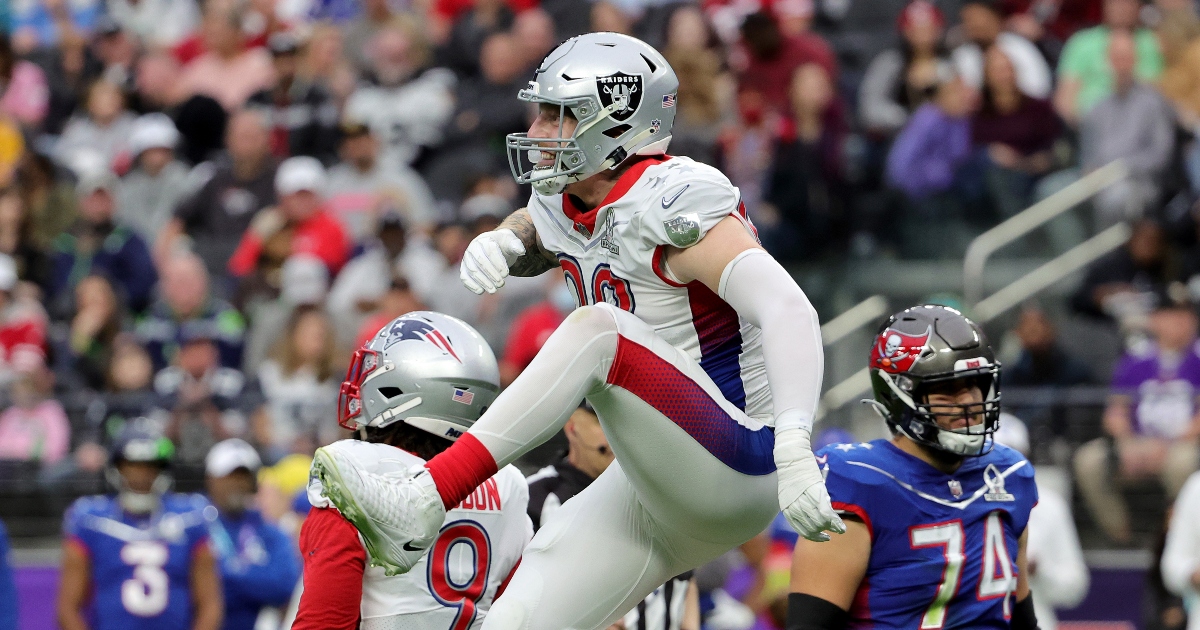 Raiders rookie Maxx Crosby got bigger, then he got better