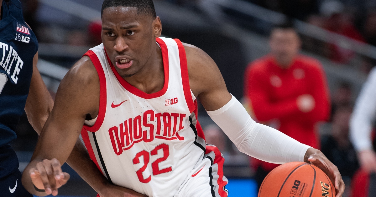 San Antonio Spurs select Ohio State's Malaki Branham with 20th pick in 2022  NBA Draft