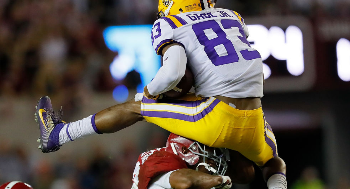 LSU WR Russell Gage went AWOL to save family from flood