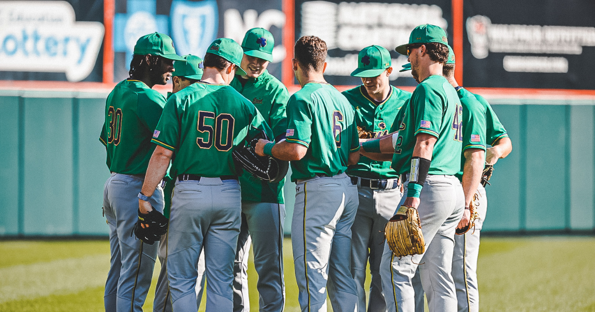 Notre Dame baseball climbs into NCAA Tournament field projections