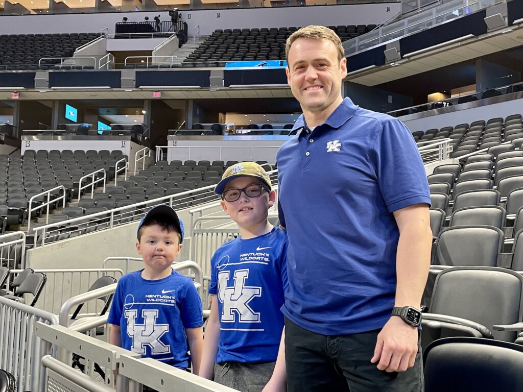 Kentucky Open Practice fans