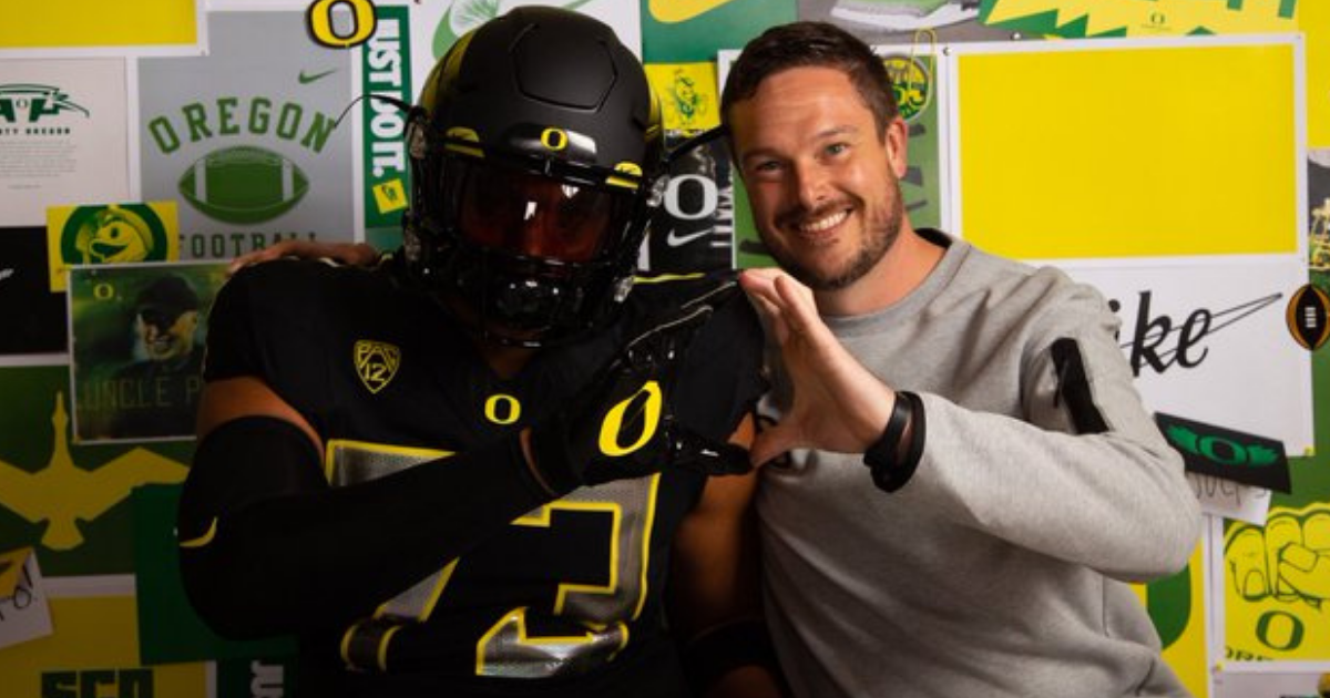 Family Ties Helps Oregon with 2024 OL Brandon Baker On3