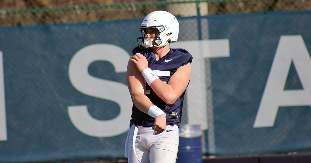 Drew Allar & Beau Pribula Share Snaps As Penn State Offense Flexes Depth