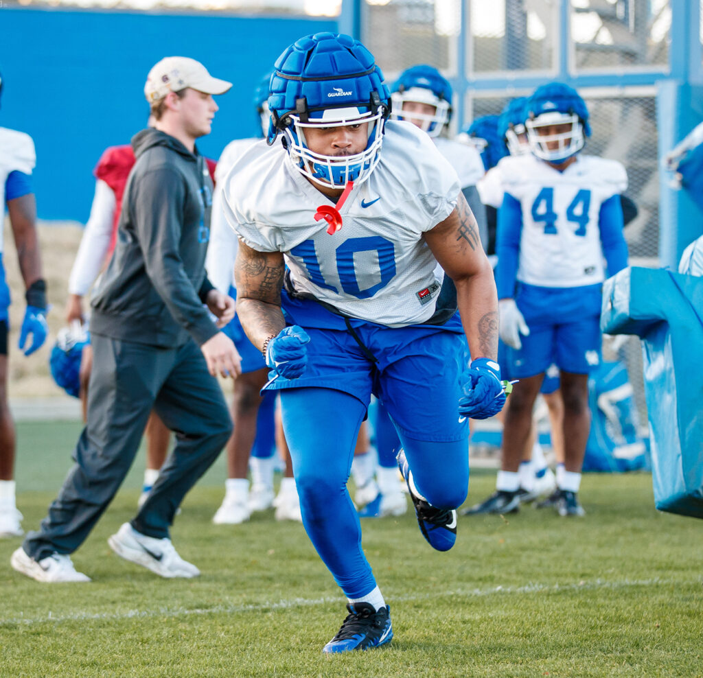 Kentucky spring football practice