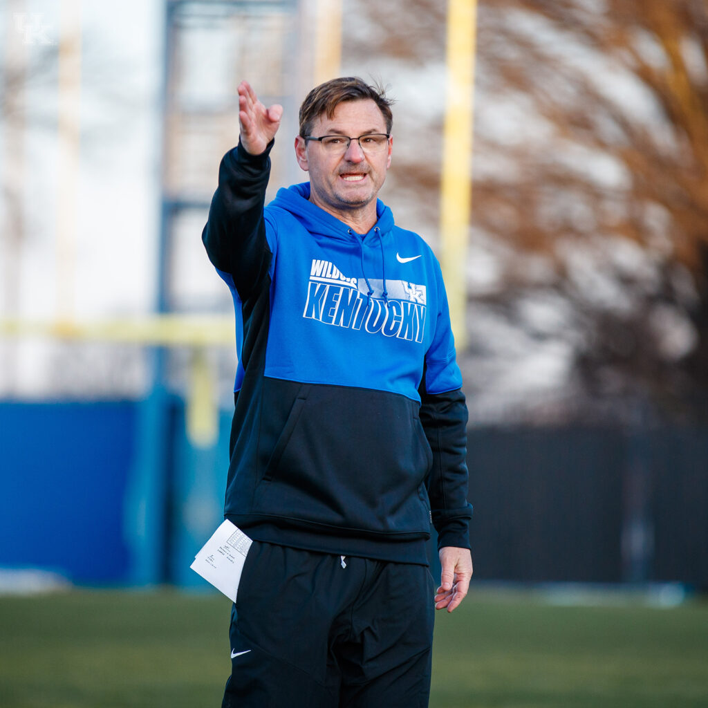 Kentucky spring football practice