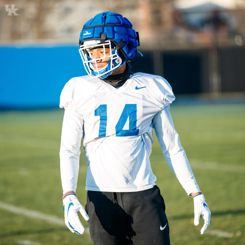 Kentucky spring football practice