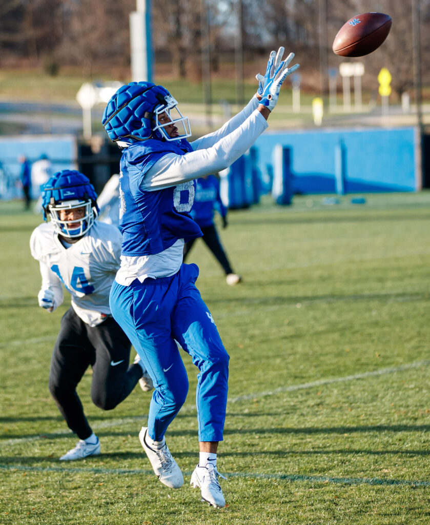 Kentucky spring football practice